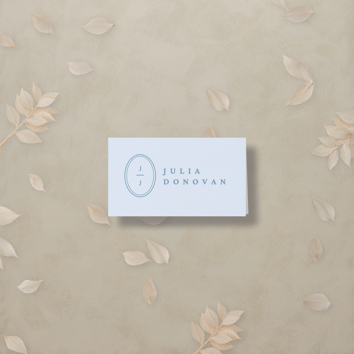 Modern Romance Place Card