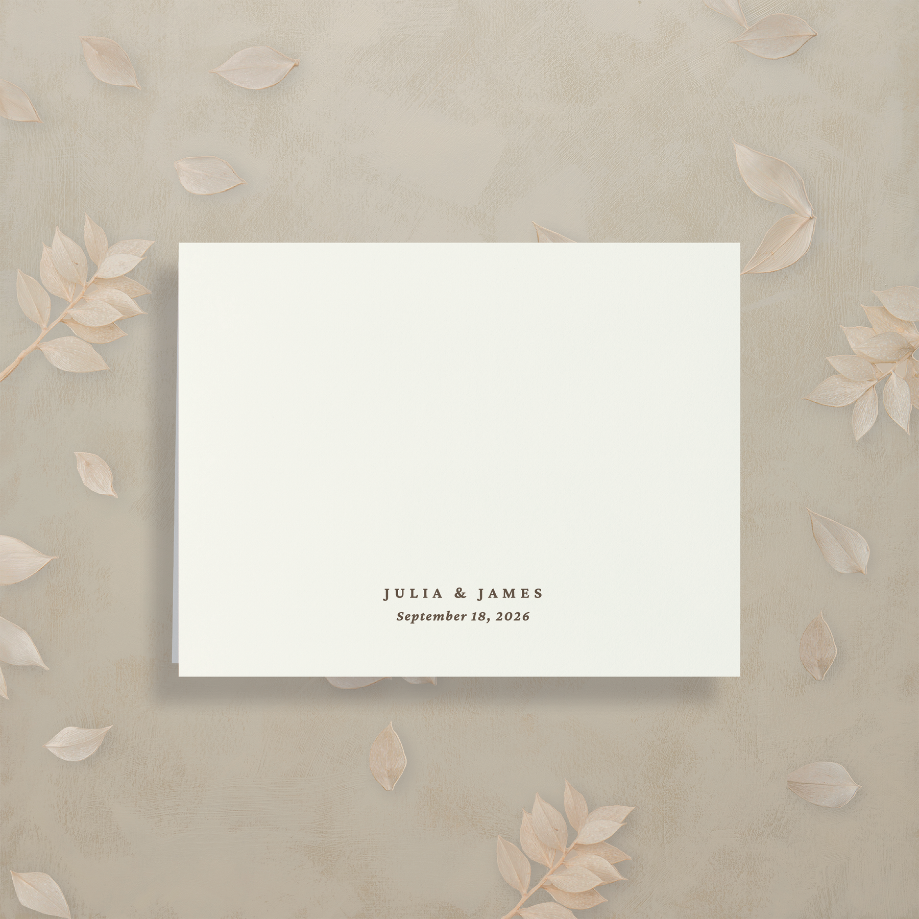 Modern Romance Thank You Cards