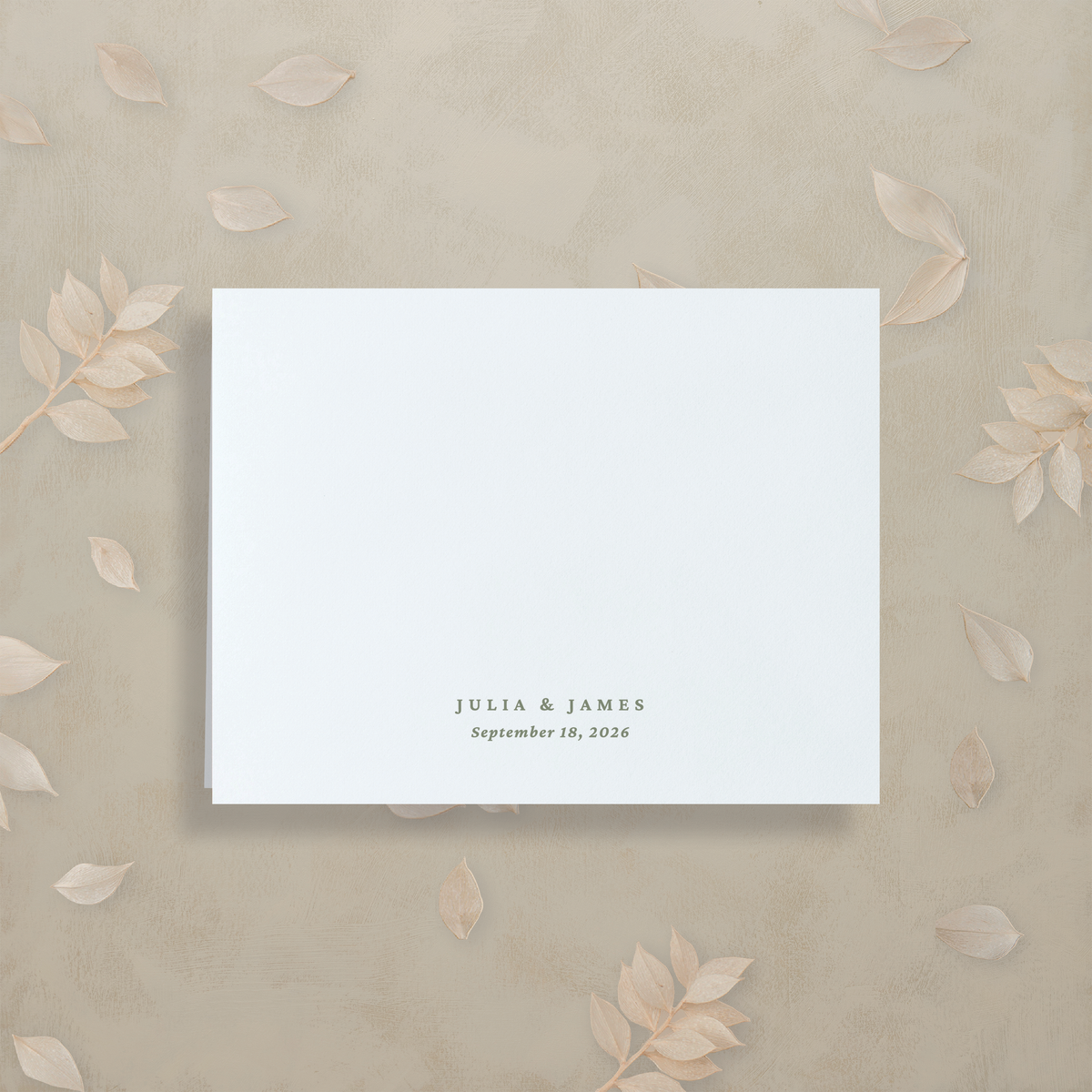 Modern Romance Thank You Cards