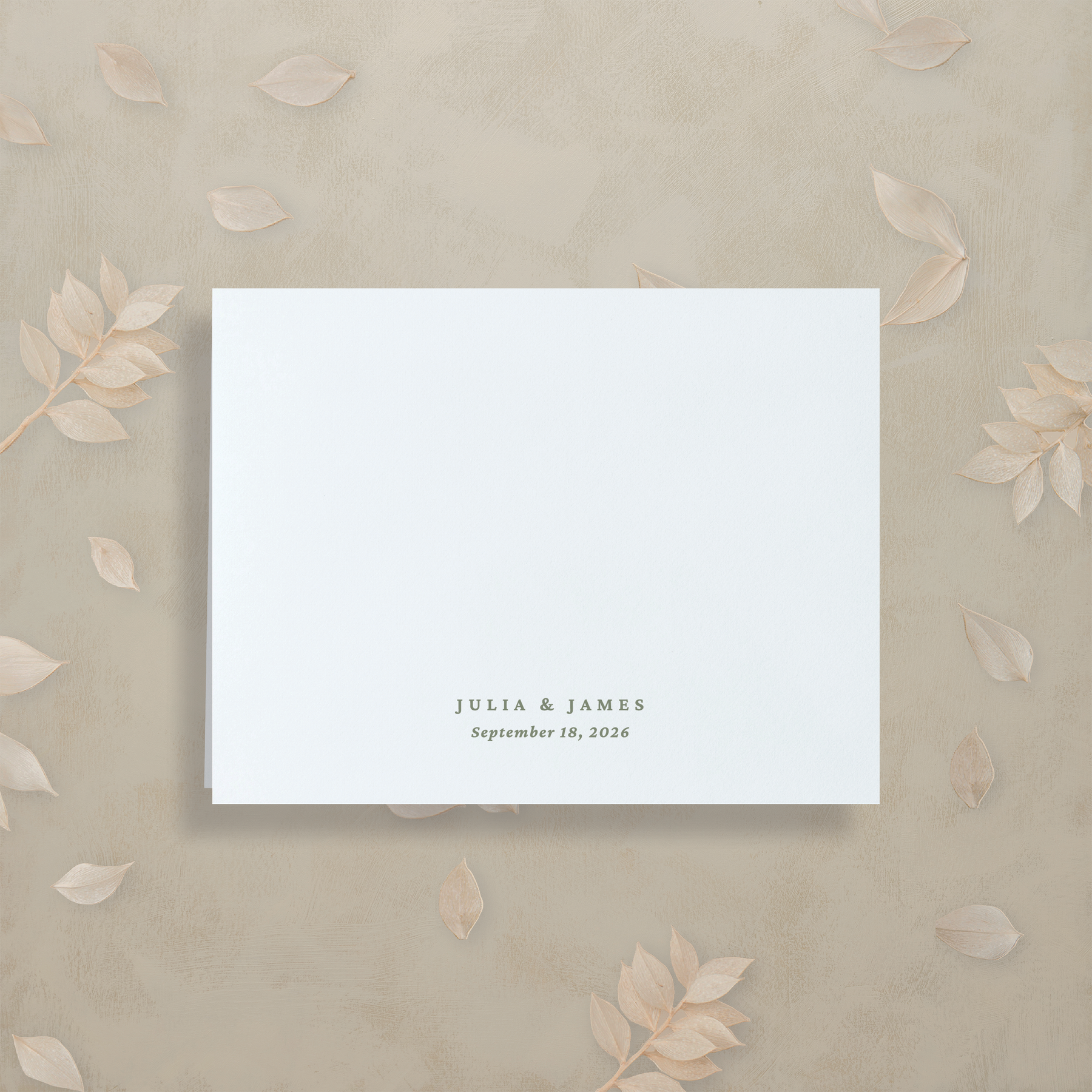 Modern Romance Thank You Cards