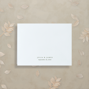Modern Romance Thank You Cards
