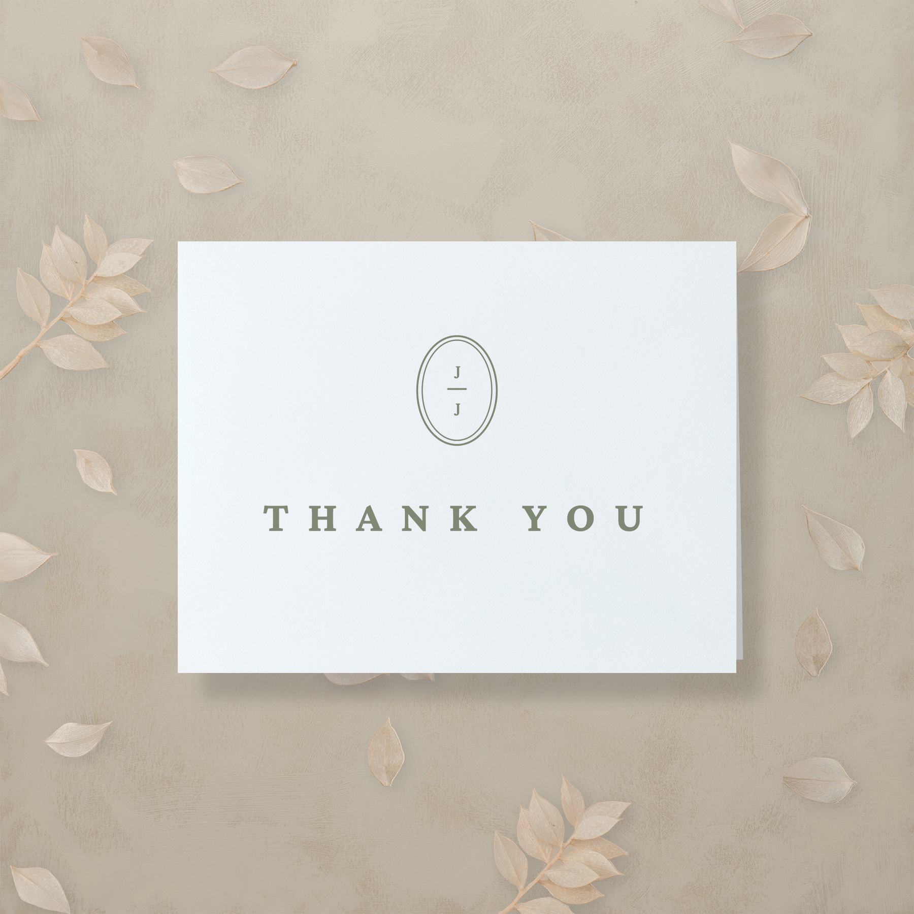 Modern Romance Thank You Cards