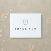 Modern Romance Thank You Cards