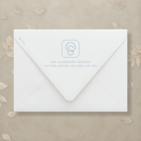 Monochrome Muse Addressed Envelopes