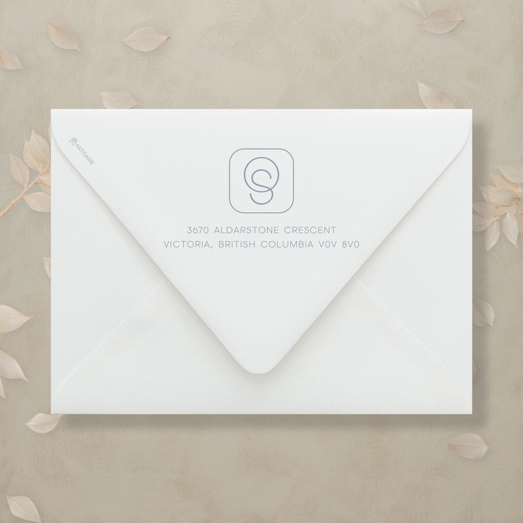 Monochrome Muse Addressed Envelopes