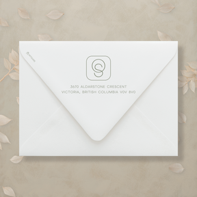Monochrome Muse Addressed Envelopes
