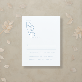 Monochrome Muse RSVP Card
