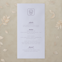 Monochrome Muse Menu