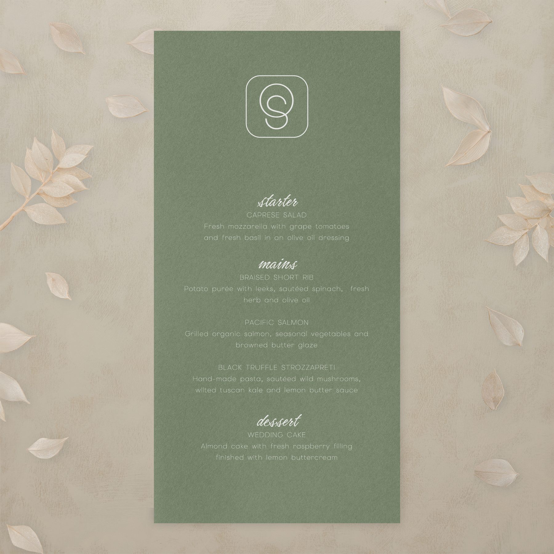 Monochrome Muse Menu