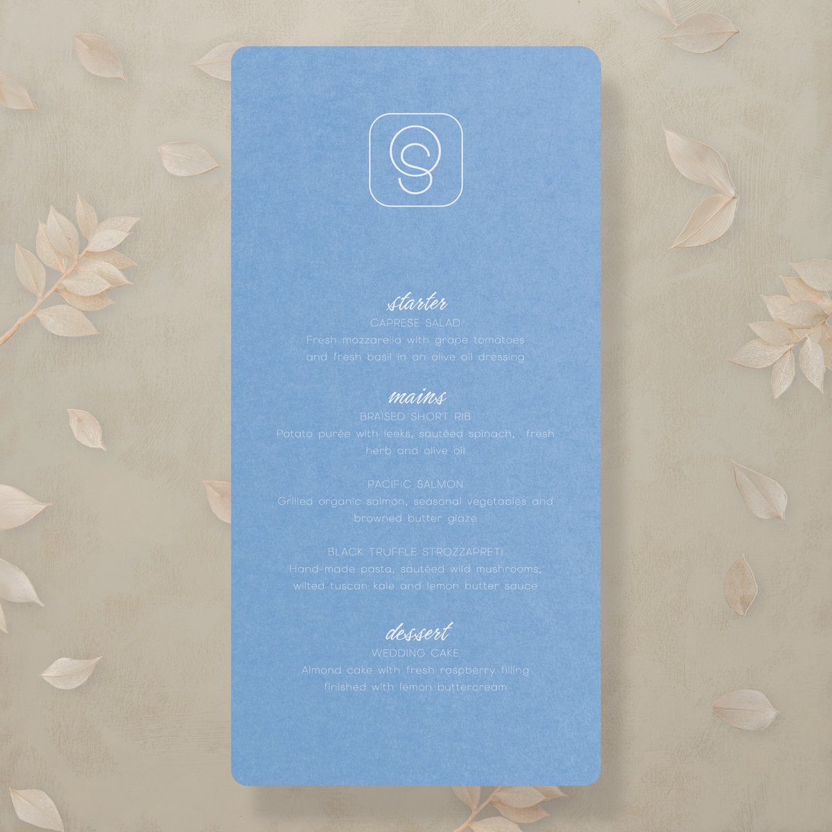 Monochrome Muse Menu