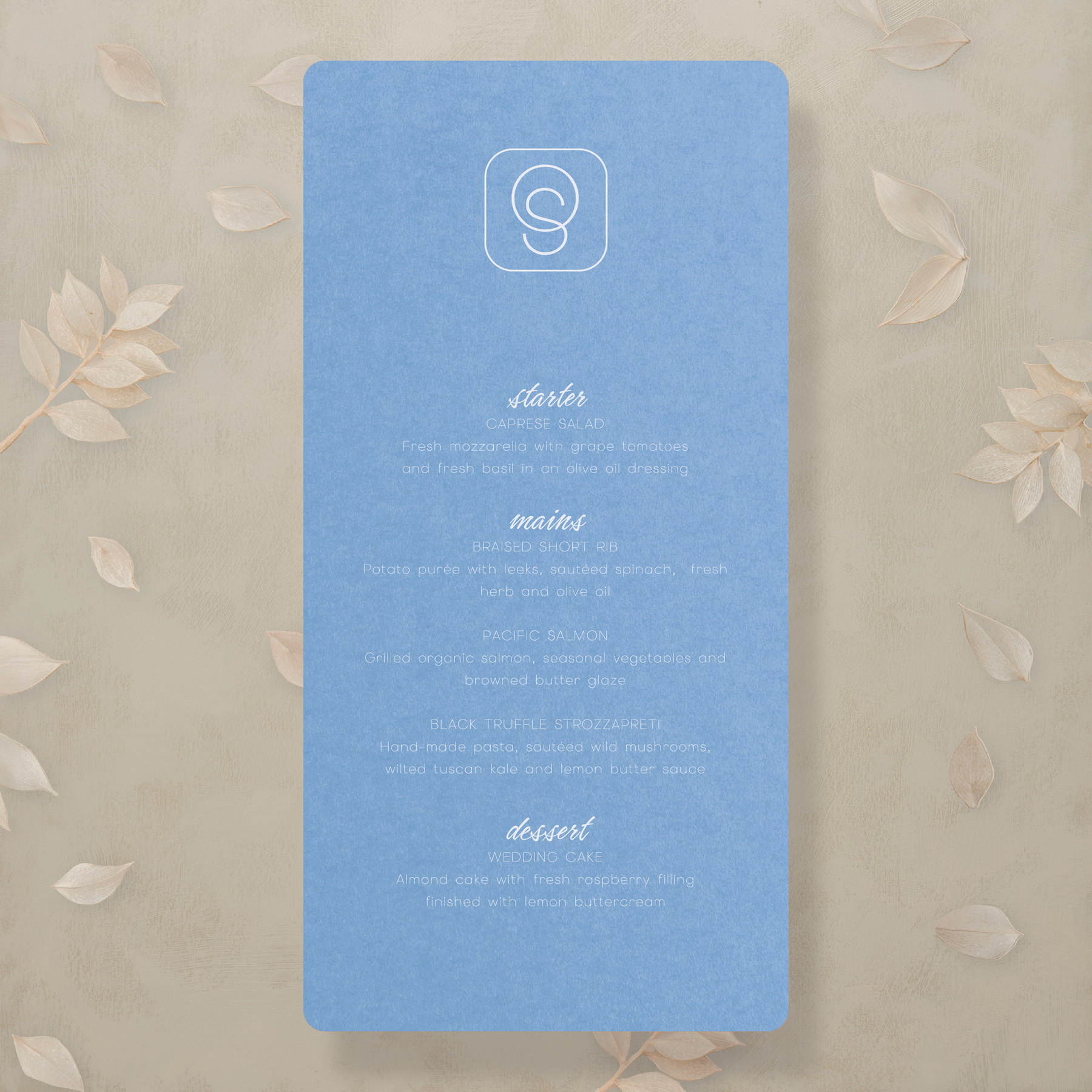 Monochrome Muse Menu