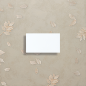 Monochrome Muse Place Card