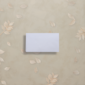 Monochrome Muse Place Card