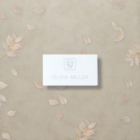 Monochrome Muse Place Card