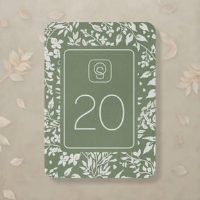 Monochrome Muse Table Number