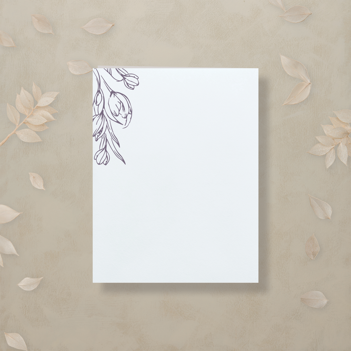 Monochrome Muse Thank You Cards