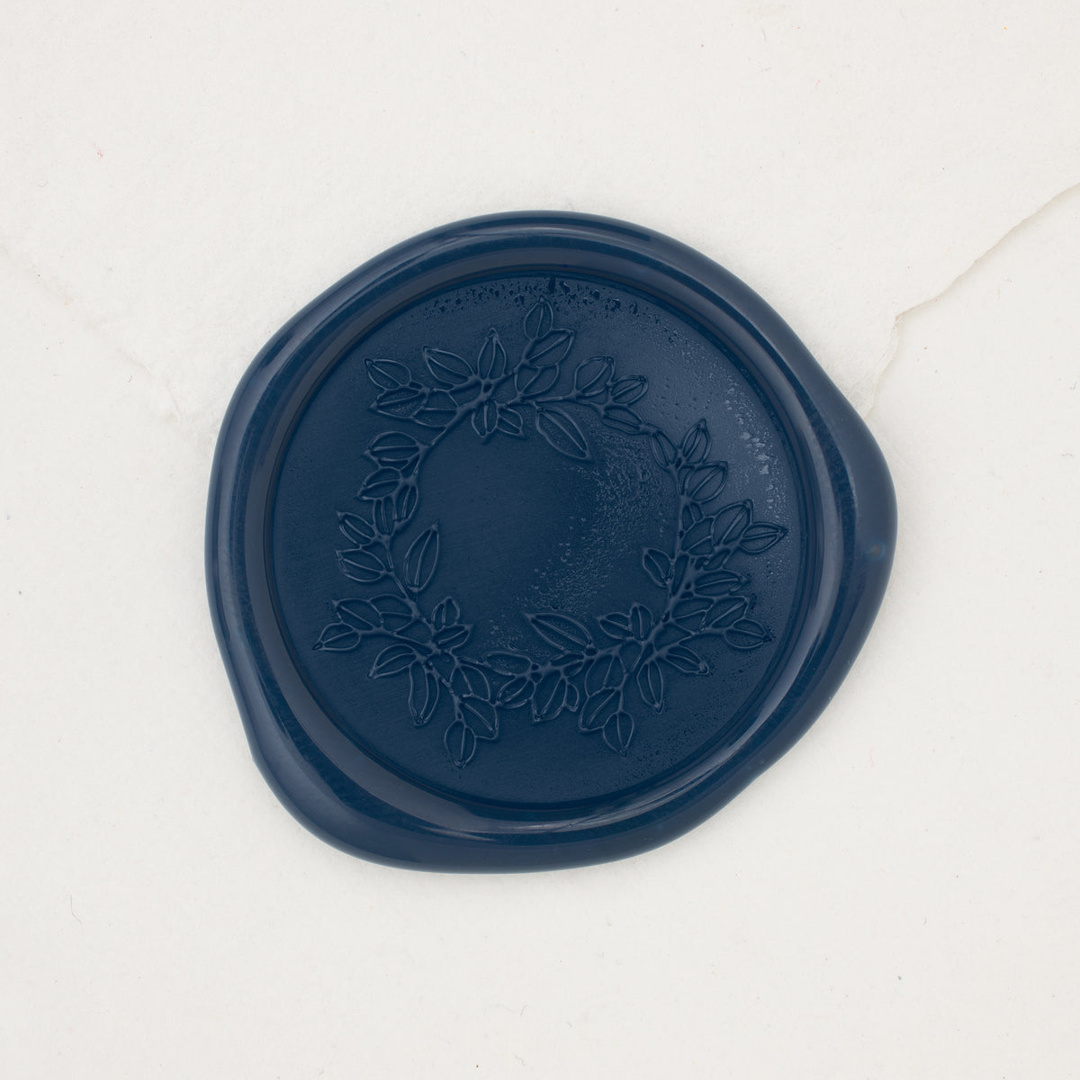 Salal Wreath Wax Seals