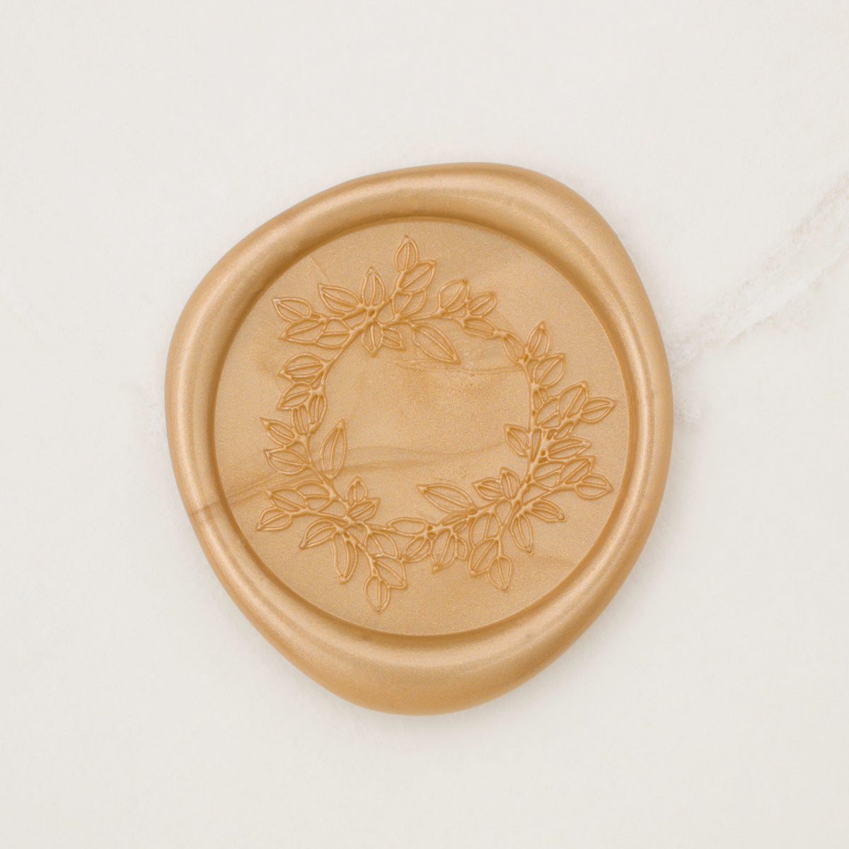 Salal Wreath Wax Seals