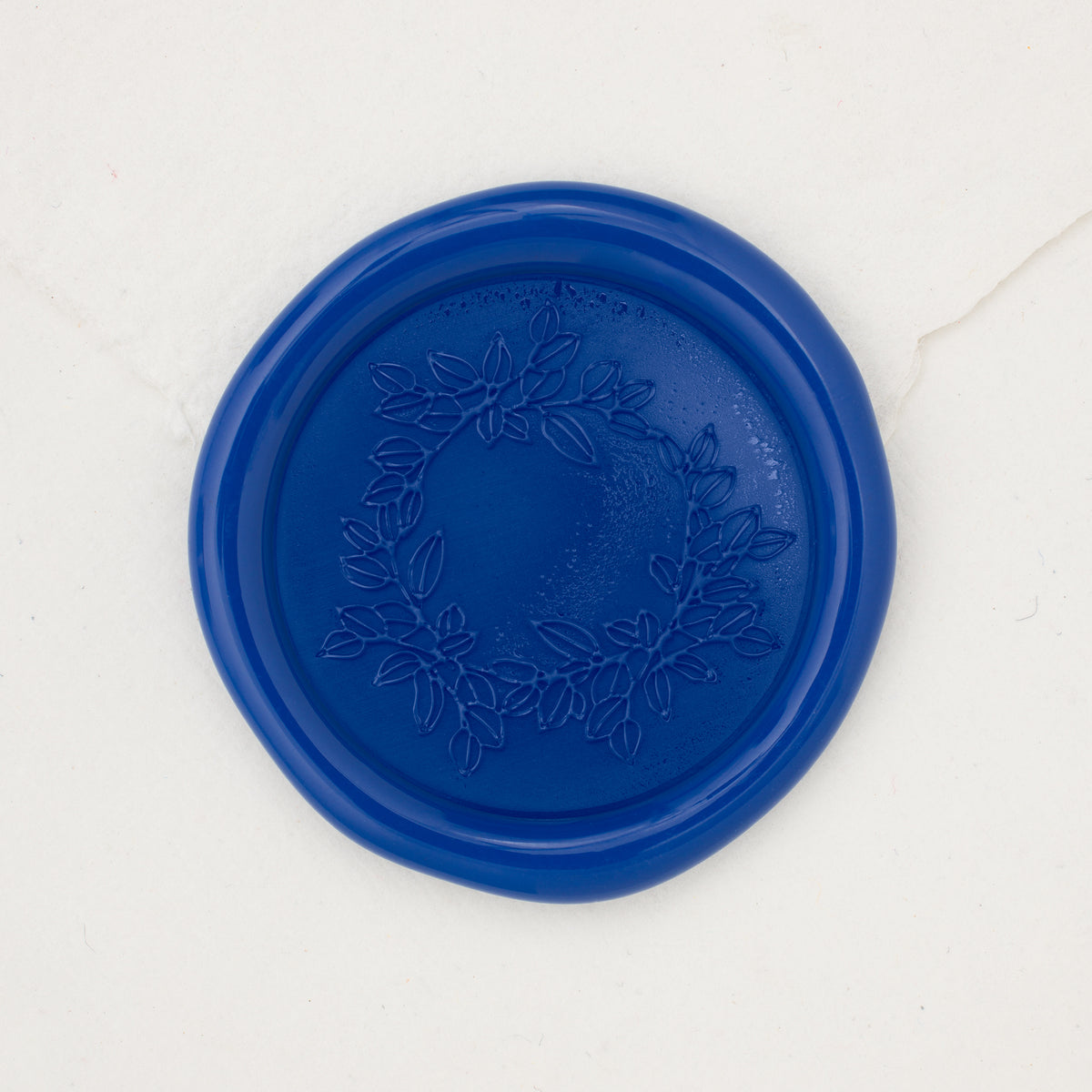 Salal Wreath Wax Seals