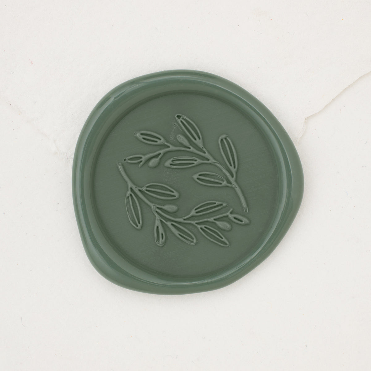 Olive Wreath Wax Seals