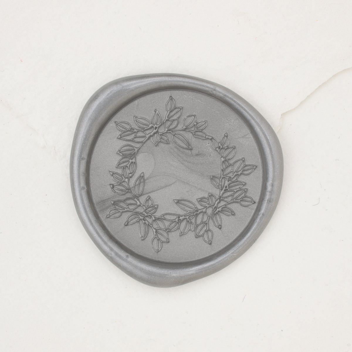 Salal Wreath Wax Seals