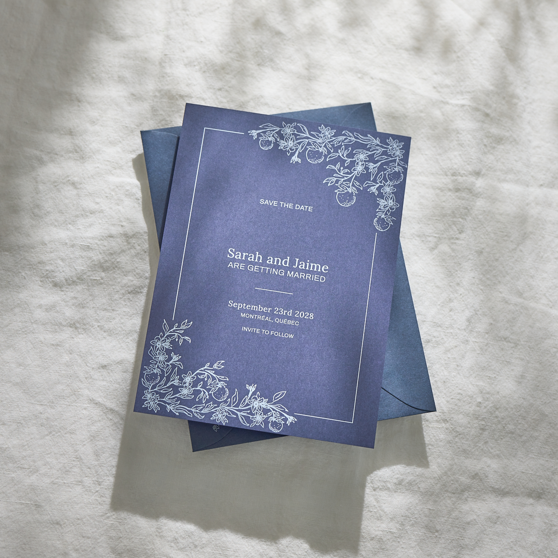 Blossom Save The Date