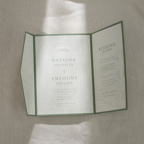 Dolce Vita Folio Wedding Invitations