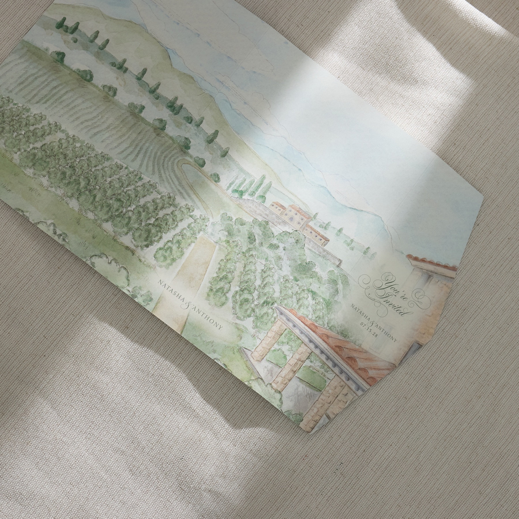 Dolce Vita Folio Wedding Invitations