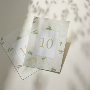 Meadow Table Number