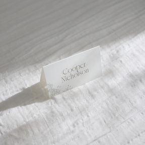 Rose Serenade Place Card