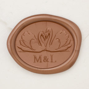 Swan Duo Monogram Wax Seals