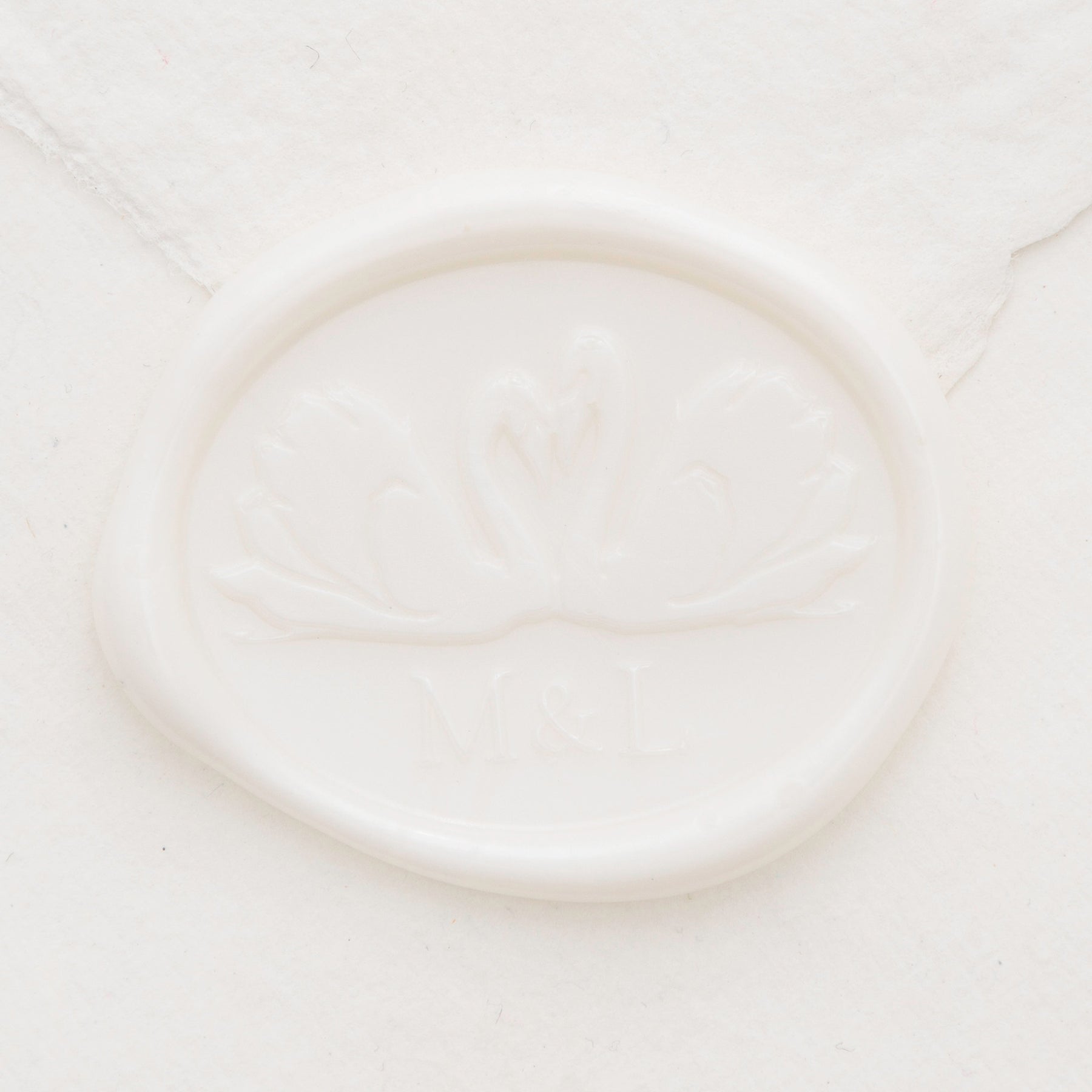 Swan Duo Monogram Wax Seals