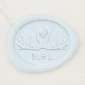 Swan Duo Monogram Wax Seals