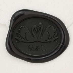 Swan Duo Monogram Wax Seals