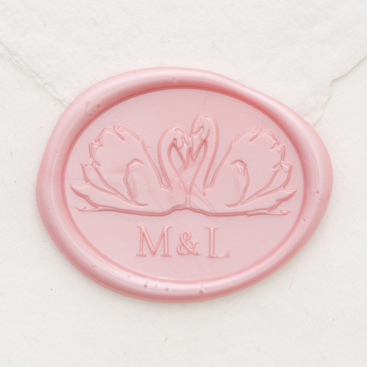 Swan Duo Monogram Wax Seals