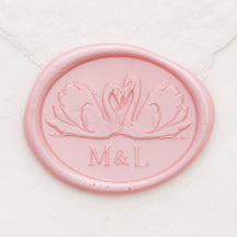 Swan Duo Monogram Wax Seals