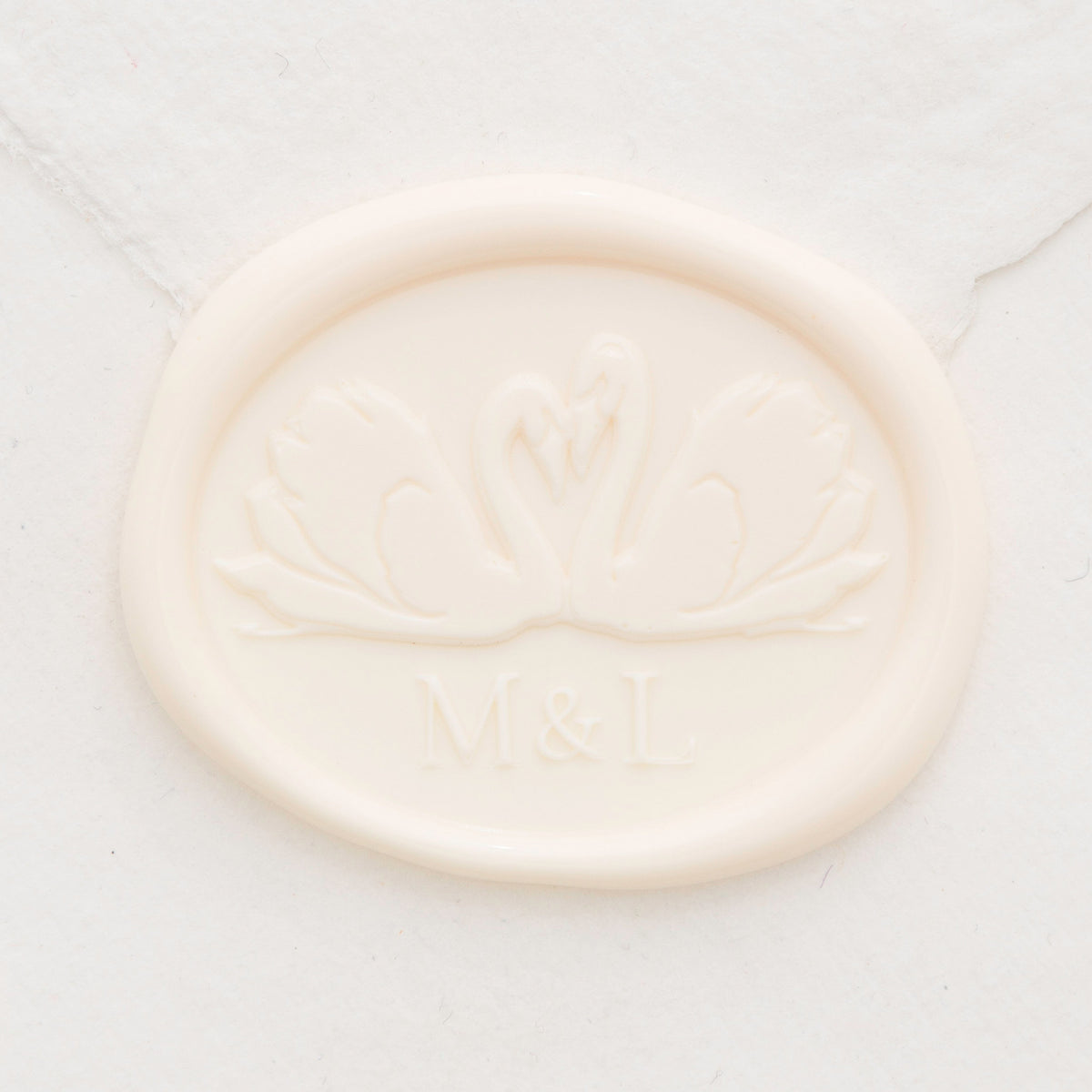 Swan Duo Monogram Wax Seals