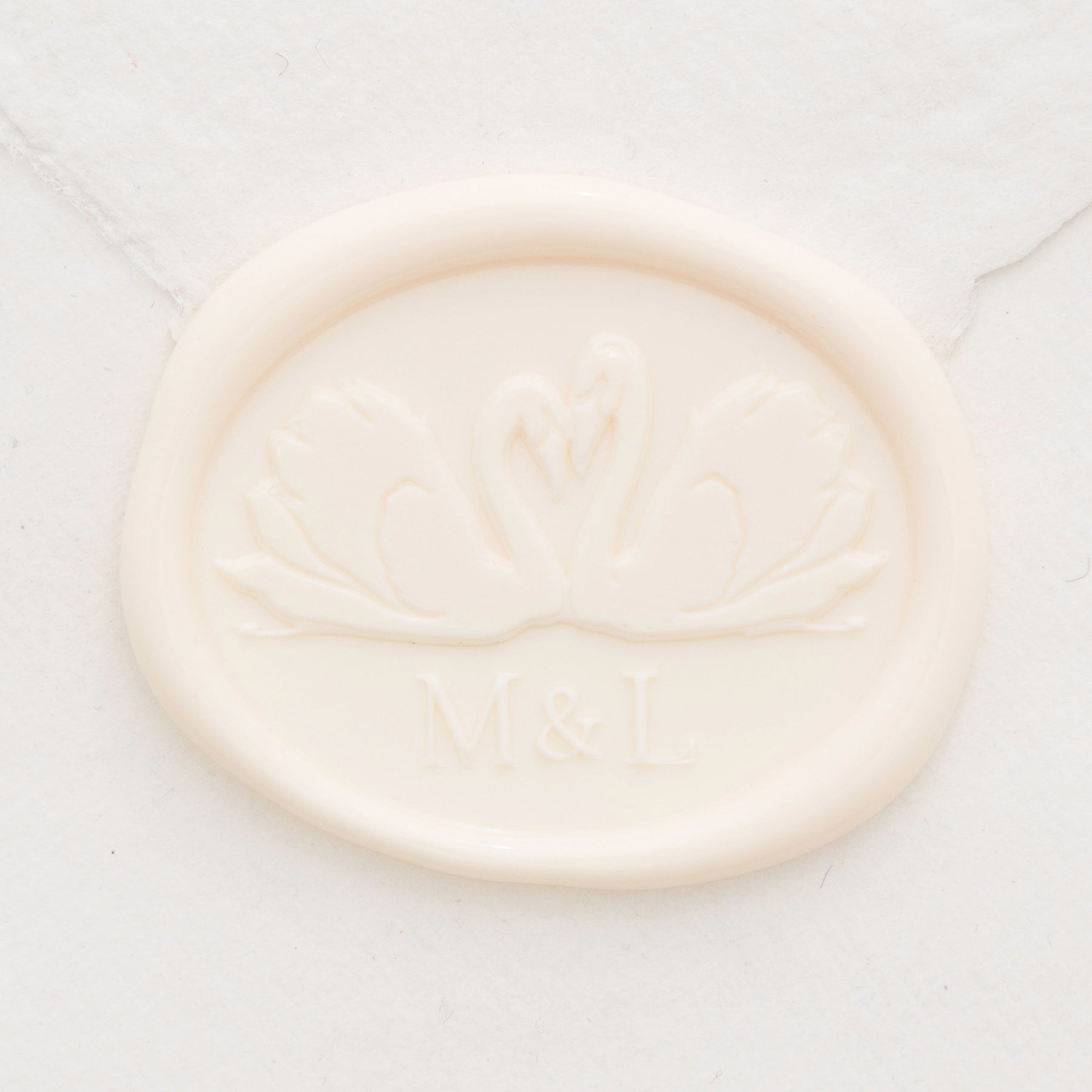 Swan Duo Monogram Wax Seals