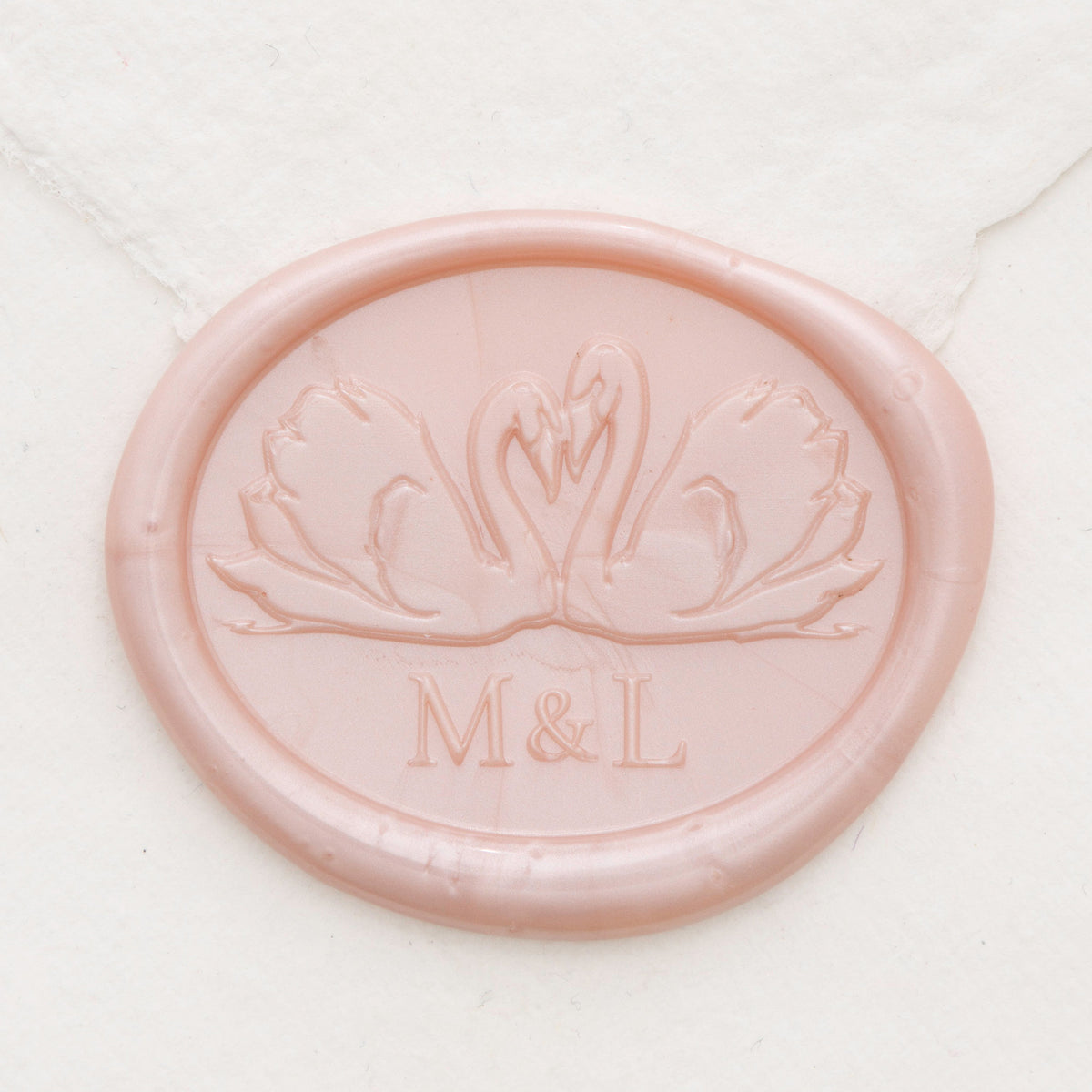 Swan Duo Monogram Wax Seals