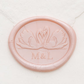 Swan Duo Monogram Wax Seals