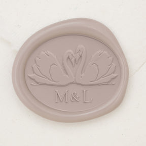 Swan Duo Monogram Wax Seals