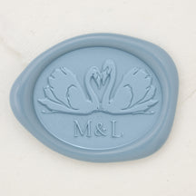 Swan Duo Monogram Wax Seals