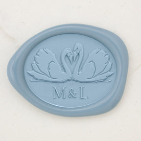 Swan Duo Monogram Wax Stamp