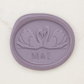 Swan Duo Monogram Wax Seals