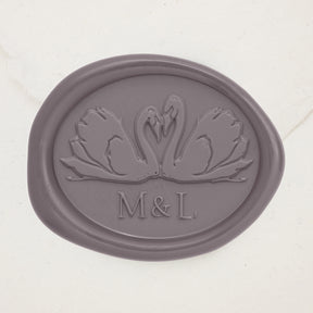 Swan Duo Monogram Wax Seals