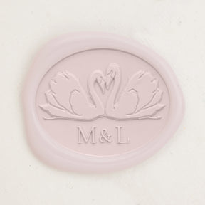 Swan Duo Monogram Wax Seals