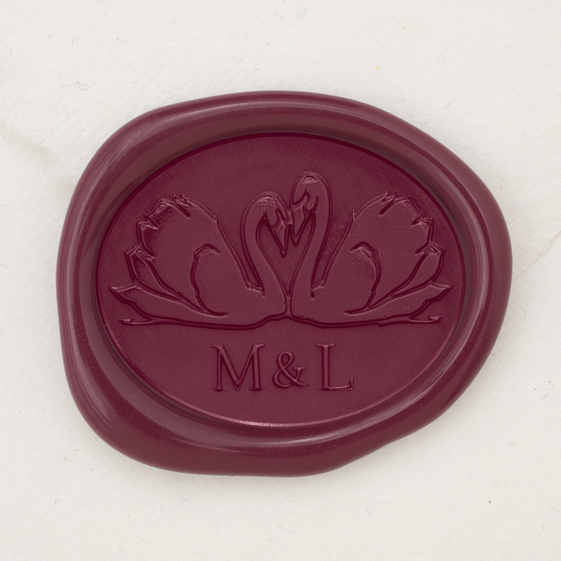 Swan Duo Monogram Wax Seals