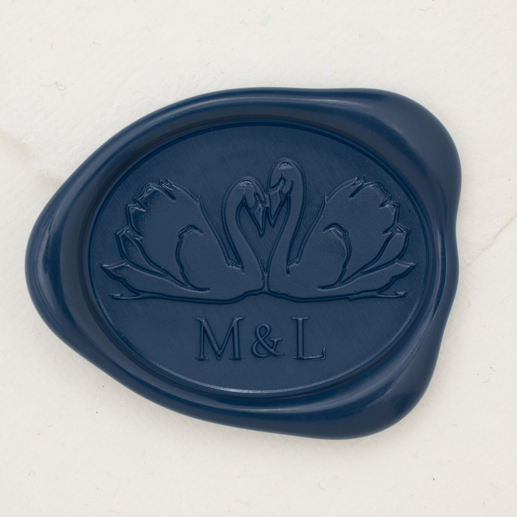 Swan Duo Monogram Wax Seals