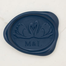 Swan Duo Monogram Wax Seals