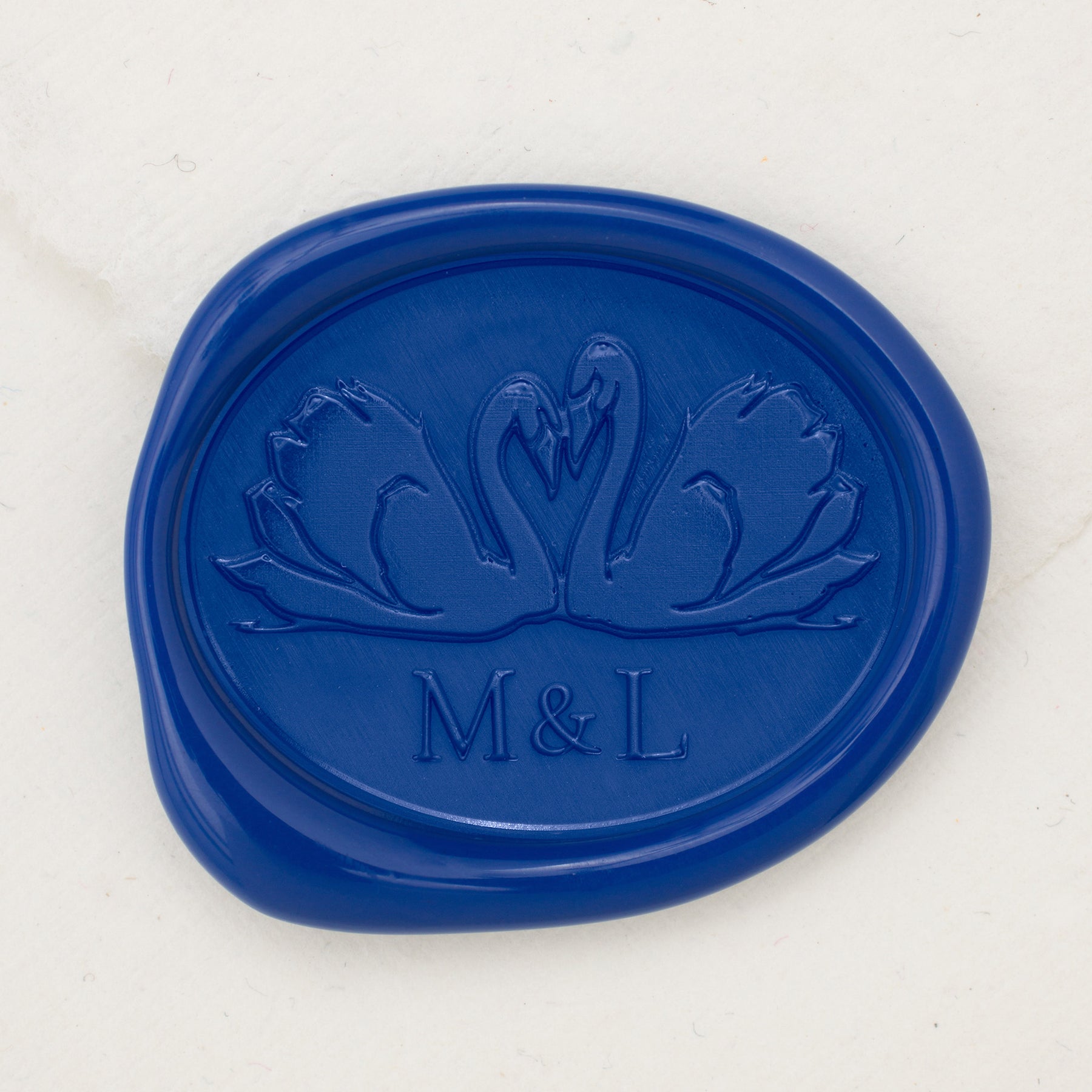 Swan Duo Monogram Wax Seals